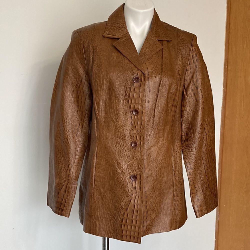 Bromley leather jacket - Picture 3 of 11